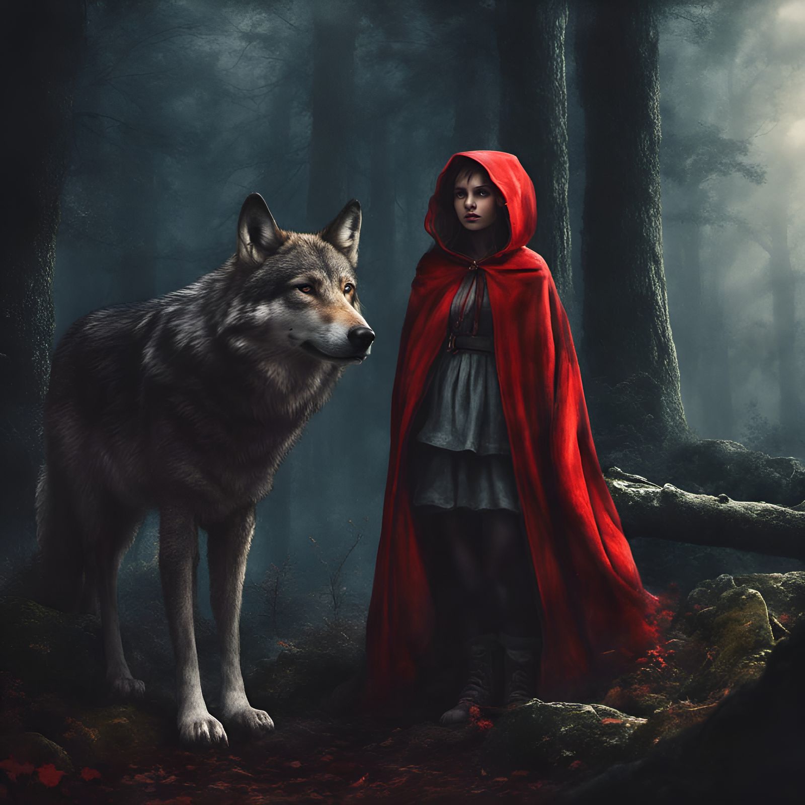 The Girl in the Red Cloak