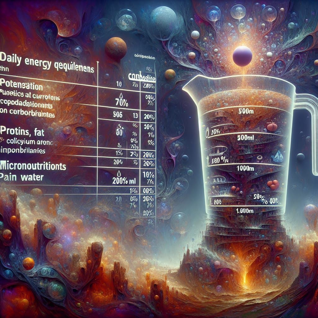 Teen Nutrition: Concept Art in Rich Colors