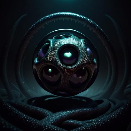 Eldritch Horror Yog-Sothoth in Cosmic Photorealism