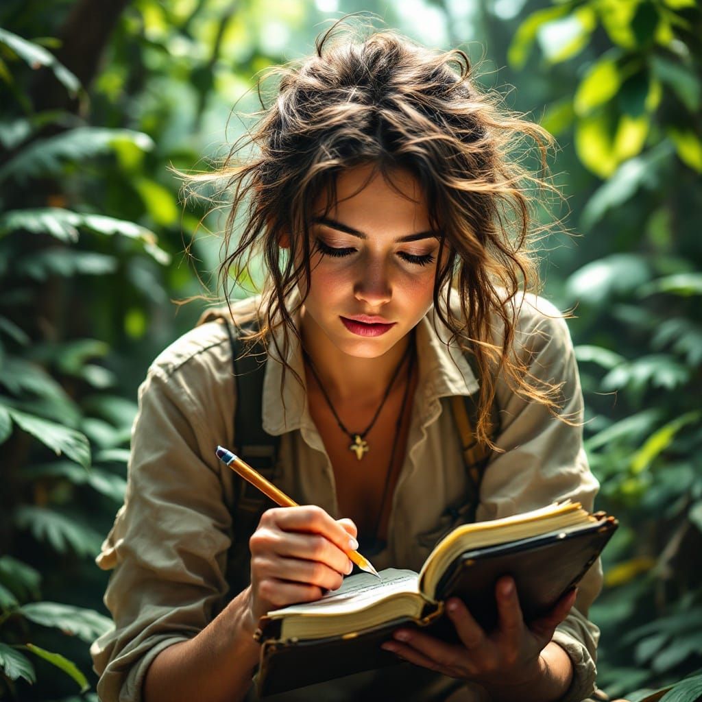 Field Biologist Discovers Hidden Orchid in Rainforest