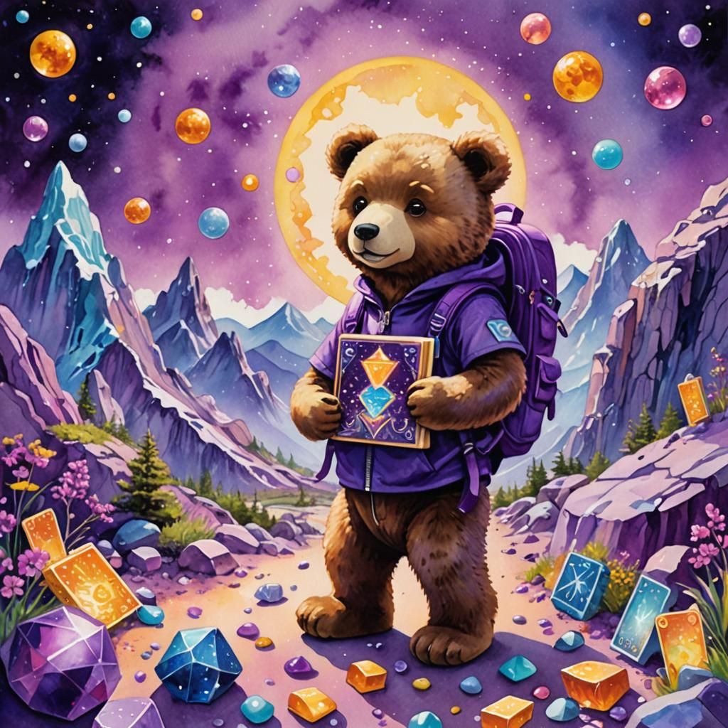 Teddy and the Hidden Path to the Starry Glade