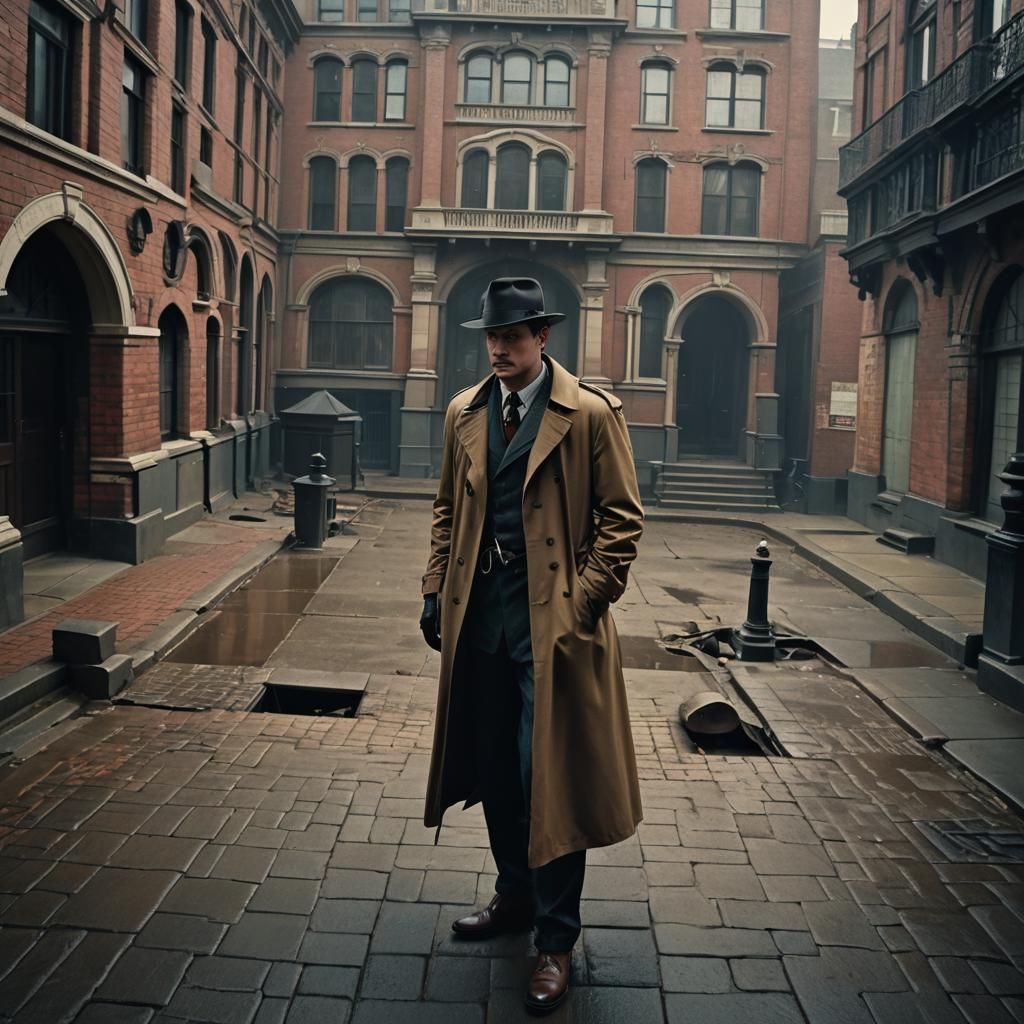 Film Noir Detective in Victorian Renaissance