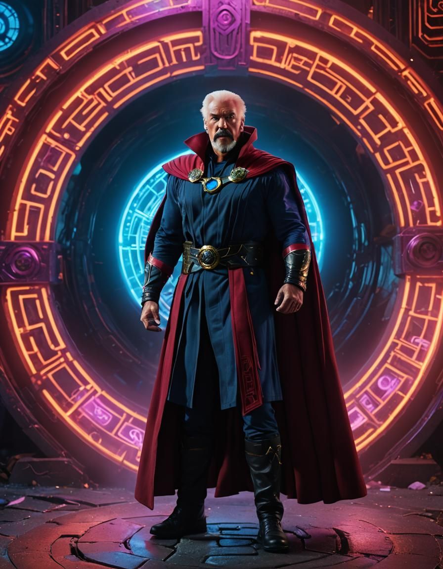 Hulk Hogan as Doctor Strange from the MCU, Brother!!!