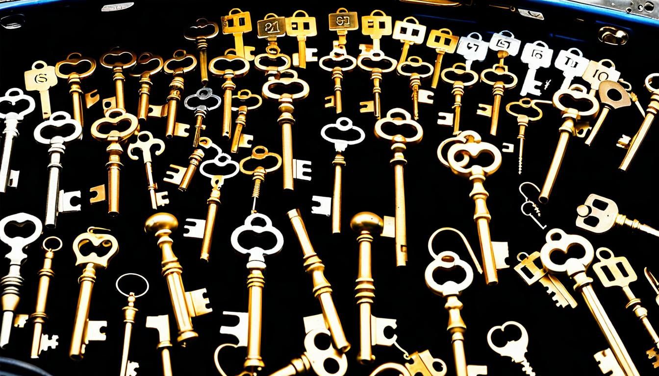 Skeleton Keys Fight Brass Keys in Car Lot