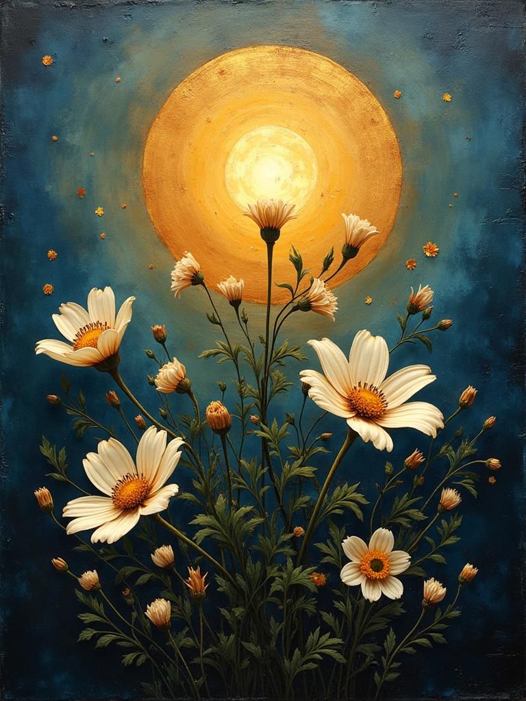 Bright Liquified Word Art on Parchment