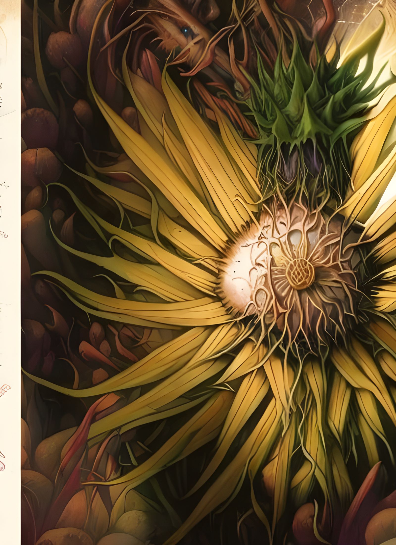 Rapture Streamers: Hyperdetailed Surrealism in God Rays