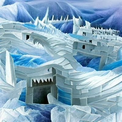 White Dragon Fortress of Ice and Steel