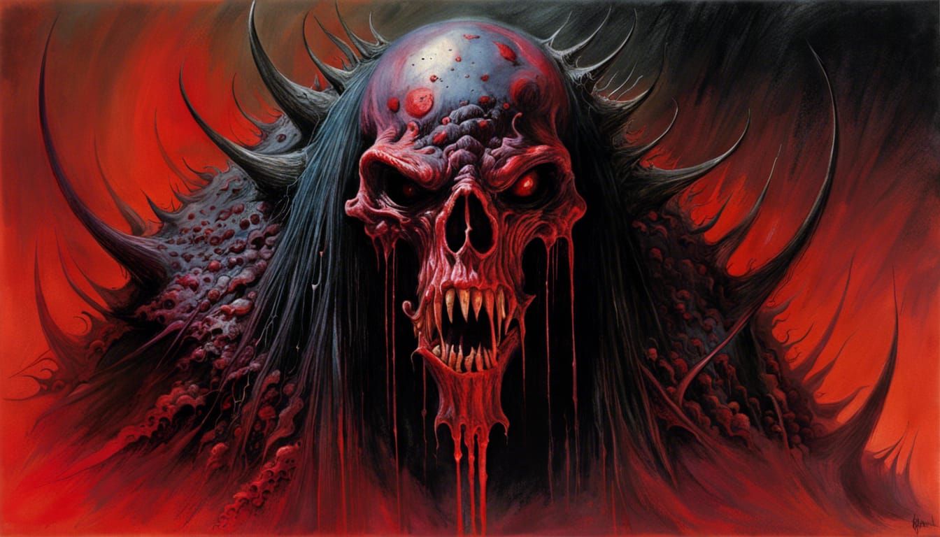 The Hate Creature: Gothic Horror Concept Art