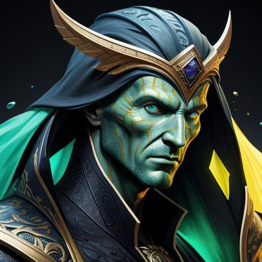 Hyperrealistic Concept Art of Vesus in Dramatic Splash Style