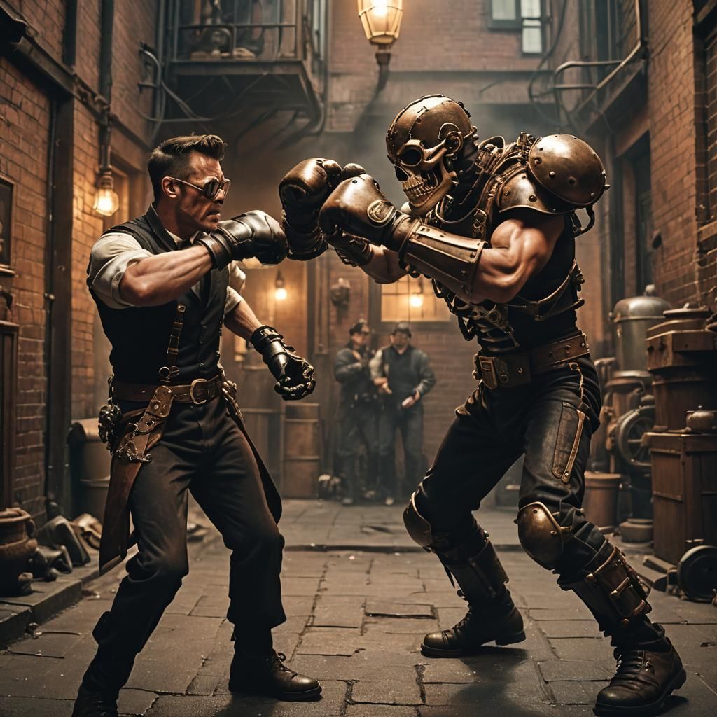 Steampunk boxing