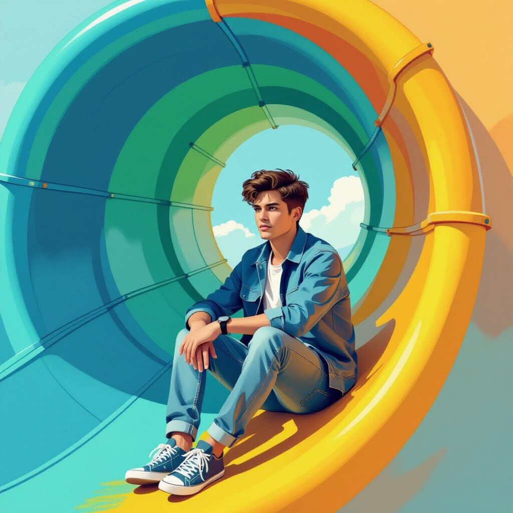 Slide,vivid, lurking