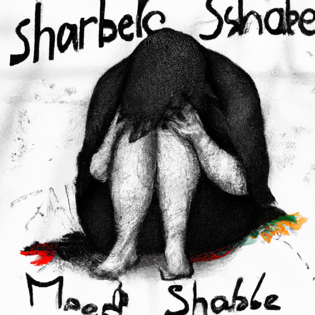 Digital Sketch of 'Horrible Shame'