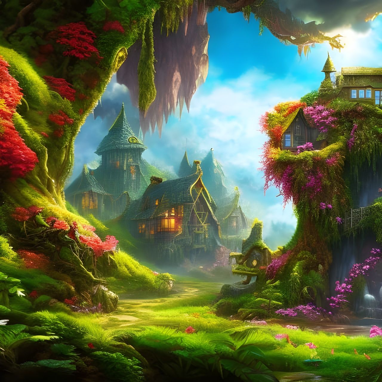 Fantasy Fairy Land 🌱🌿☘️🍀