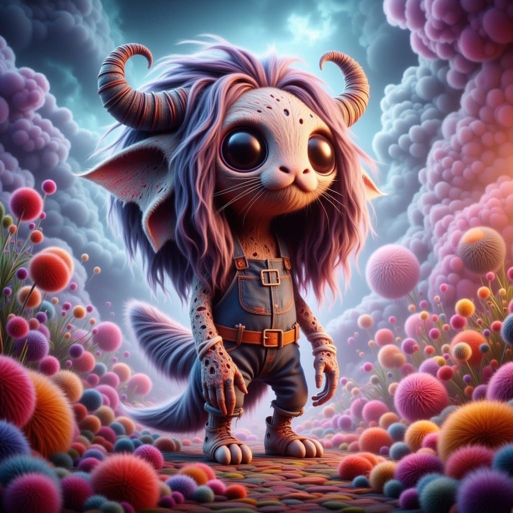 Whimsical Wonky Houses Come to Life in Vibrant Stitched Scen...