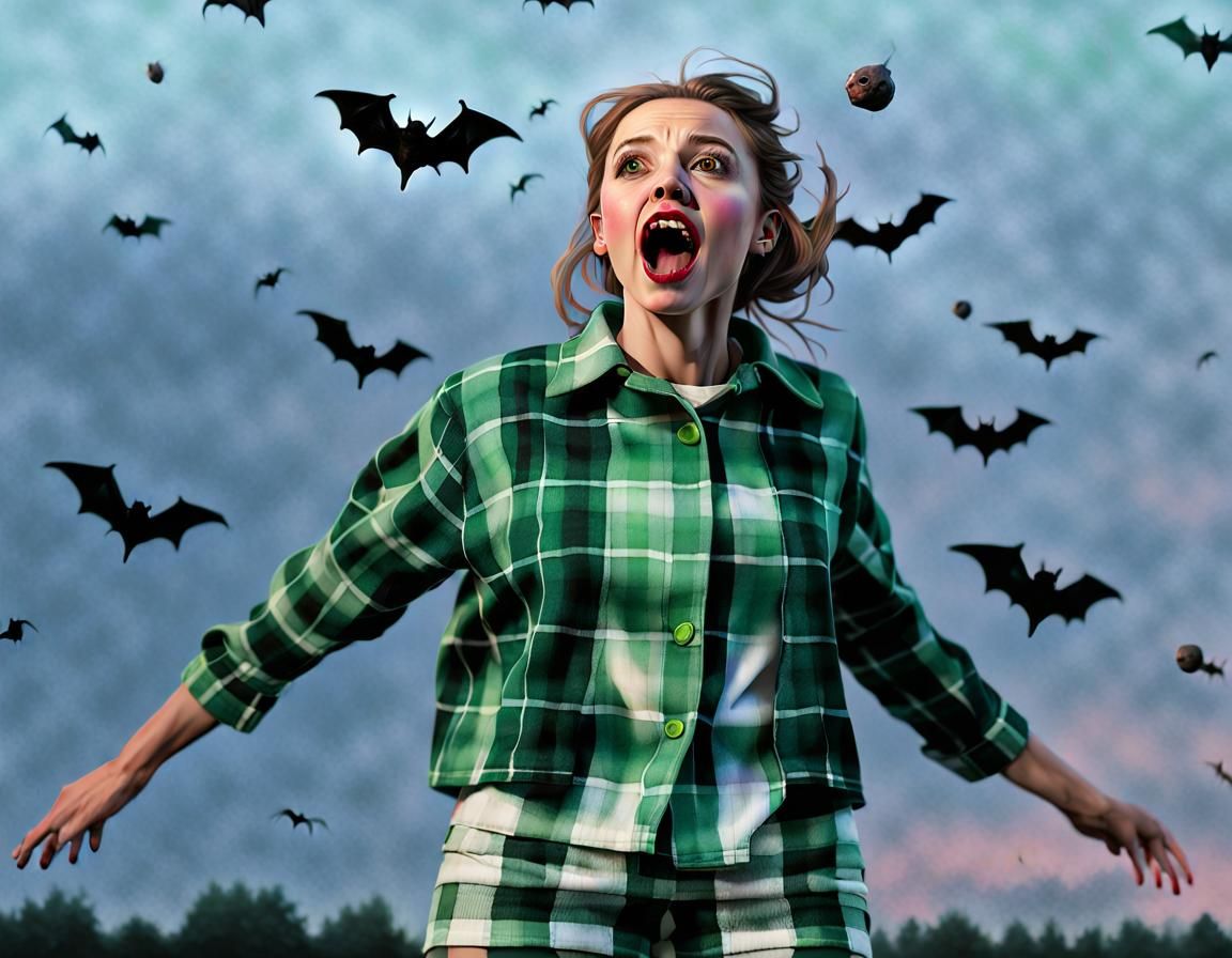 Horror Movie - lots of bats