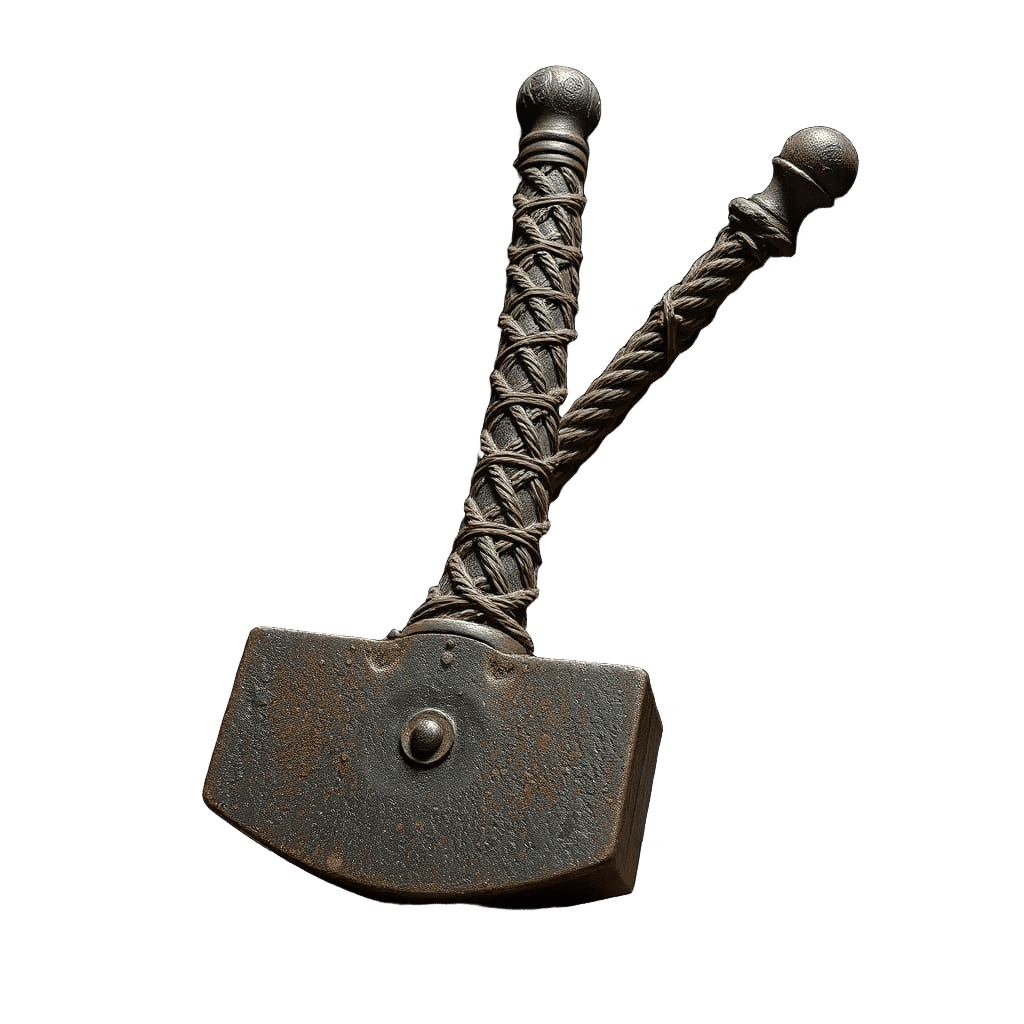 Ancient Hammer in Dark Fantasy Style