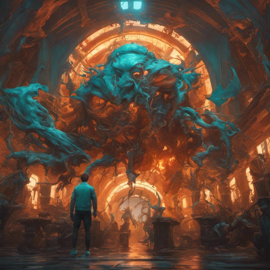 Nightmarish Concept Art in Unreal Engine 5