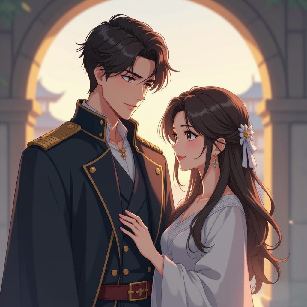 Anime Commander's Secret Romance with Scholar