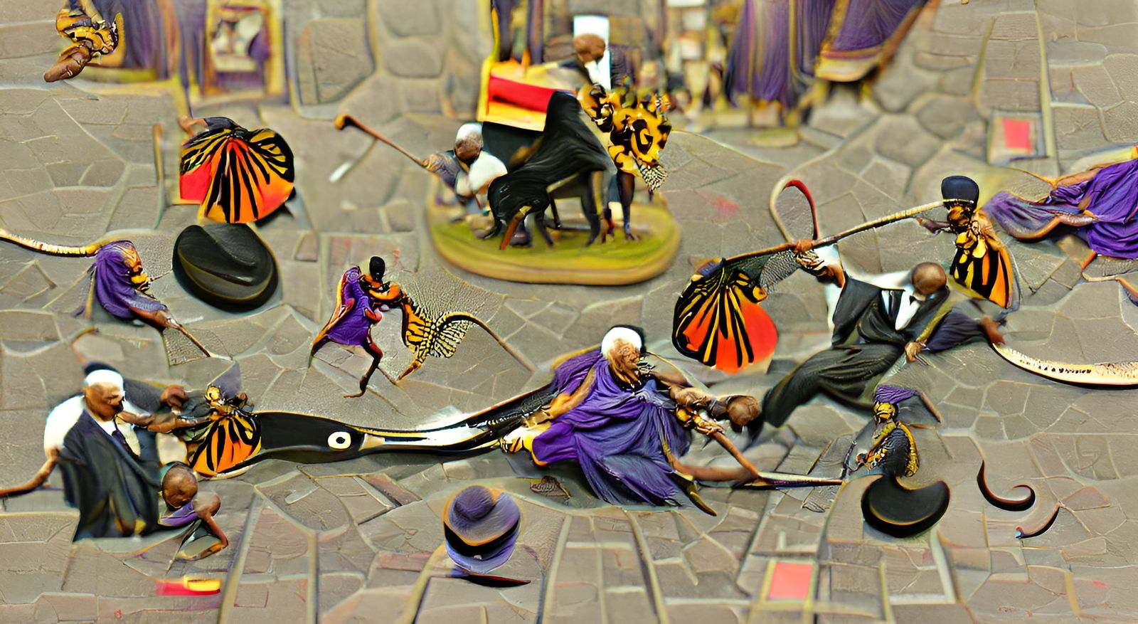 Scythe Falls on Monarch and Poor Man: Harlem Renaissance