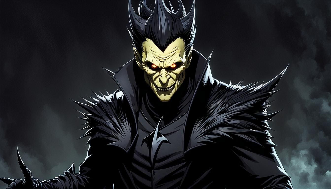 The Boogeyman: A Wraith-Like Figure in Black