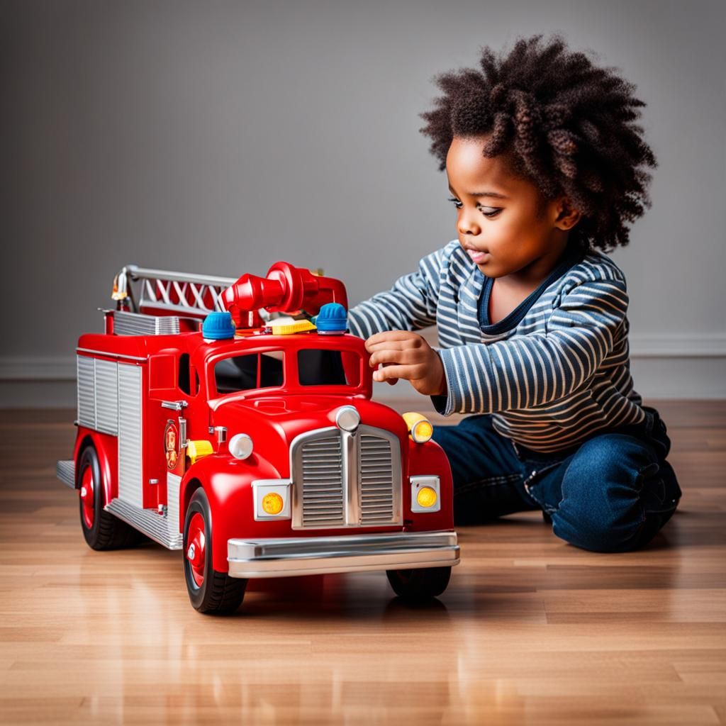 Child's Play: Toy Fire Truck Adventure