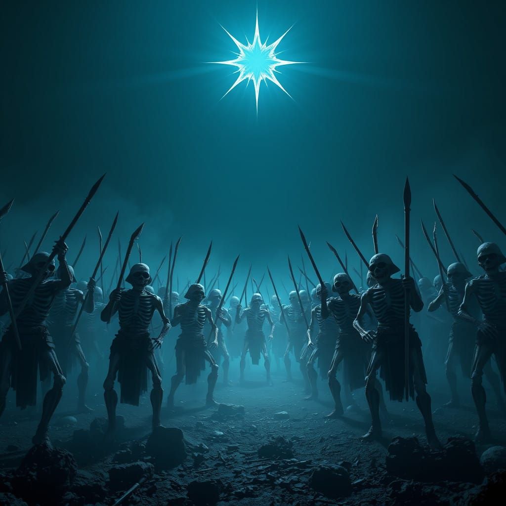 Undead Bandits Rise from the Sodden Earth in a Creepy Mid Sh...