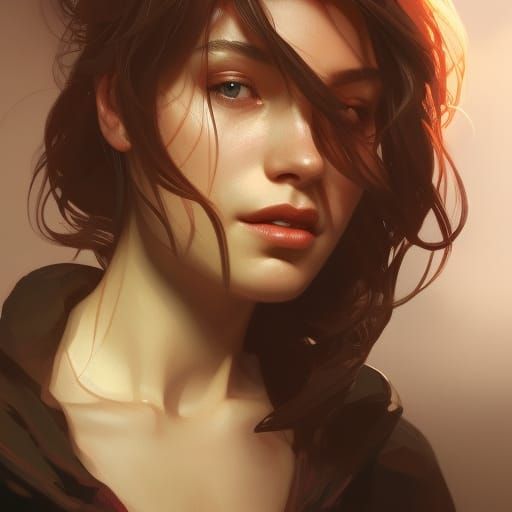 Detailed Portrait of a Woman in Unreal Engine 5