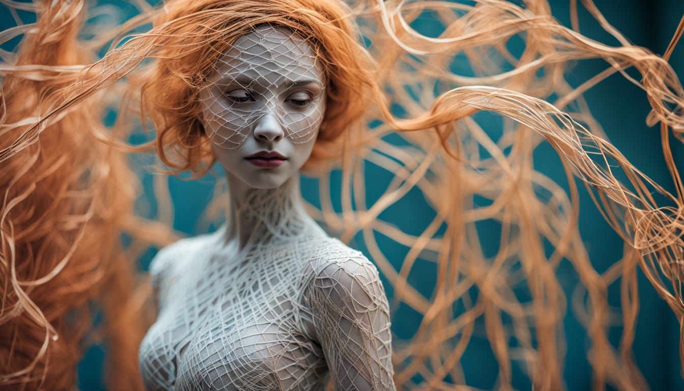 Surreal Underwater Garden Party with Whimsical Creatures