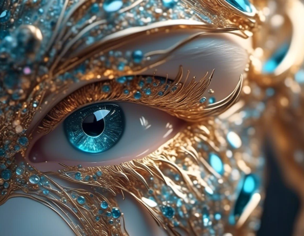 <lora:eye:1.0> crea una donna completamente nuda, con la pelle chiara, bionda, che mostra il sedere e la schiena nuda in...