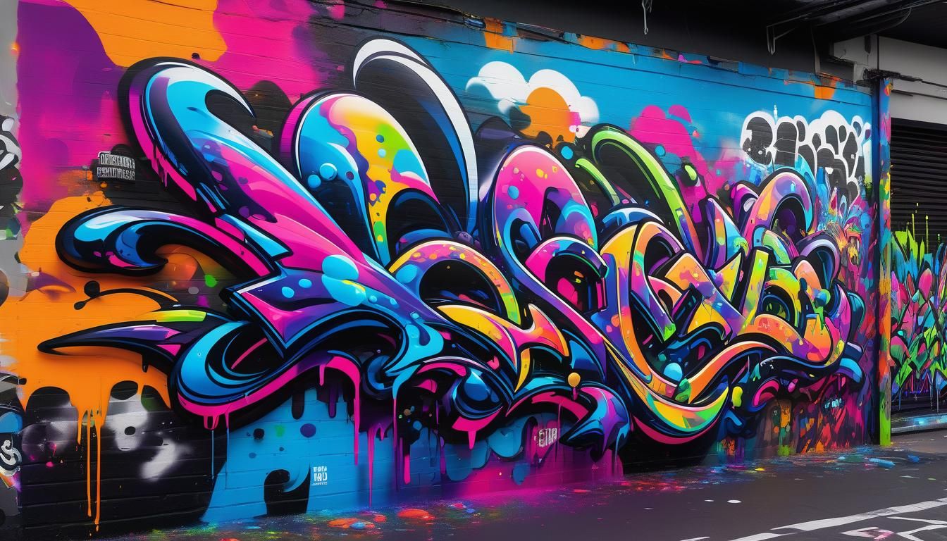 Neon VR Gamer Seal Girl in Organicpunk Style