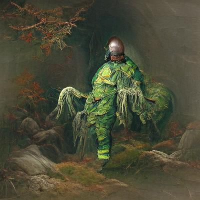 Arboreal Hazmat Soldier Evolving: Gothic Horror