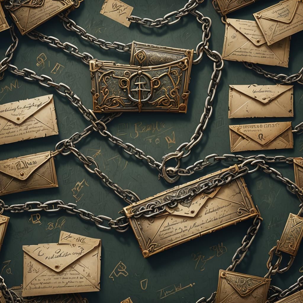 Fantastical Chain Mail in Detailed Matte Painting