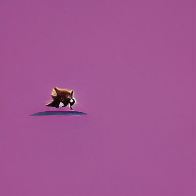Minimalist Rocket Raccoon Digital Art