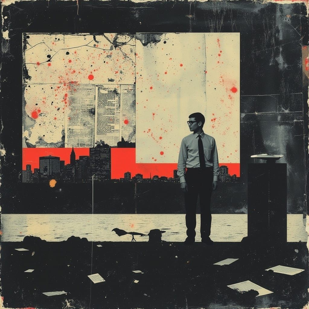 A Futuristic Crisis Unfolds in a State of Digital Anarchy