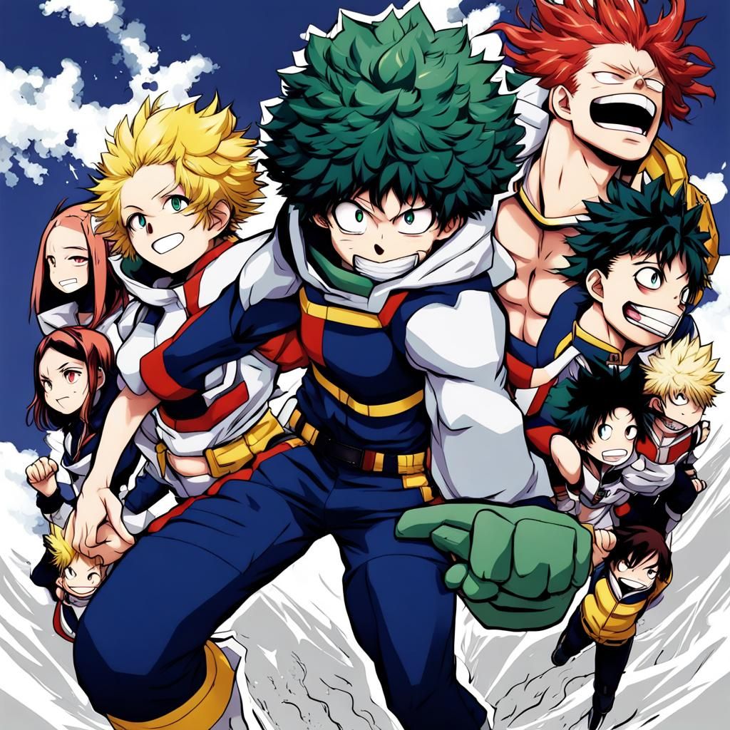 My Hero Academia Anime Key Visual