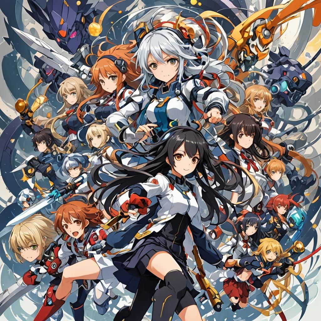 Fusion in Anime Style