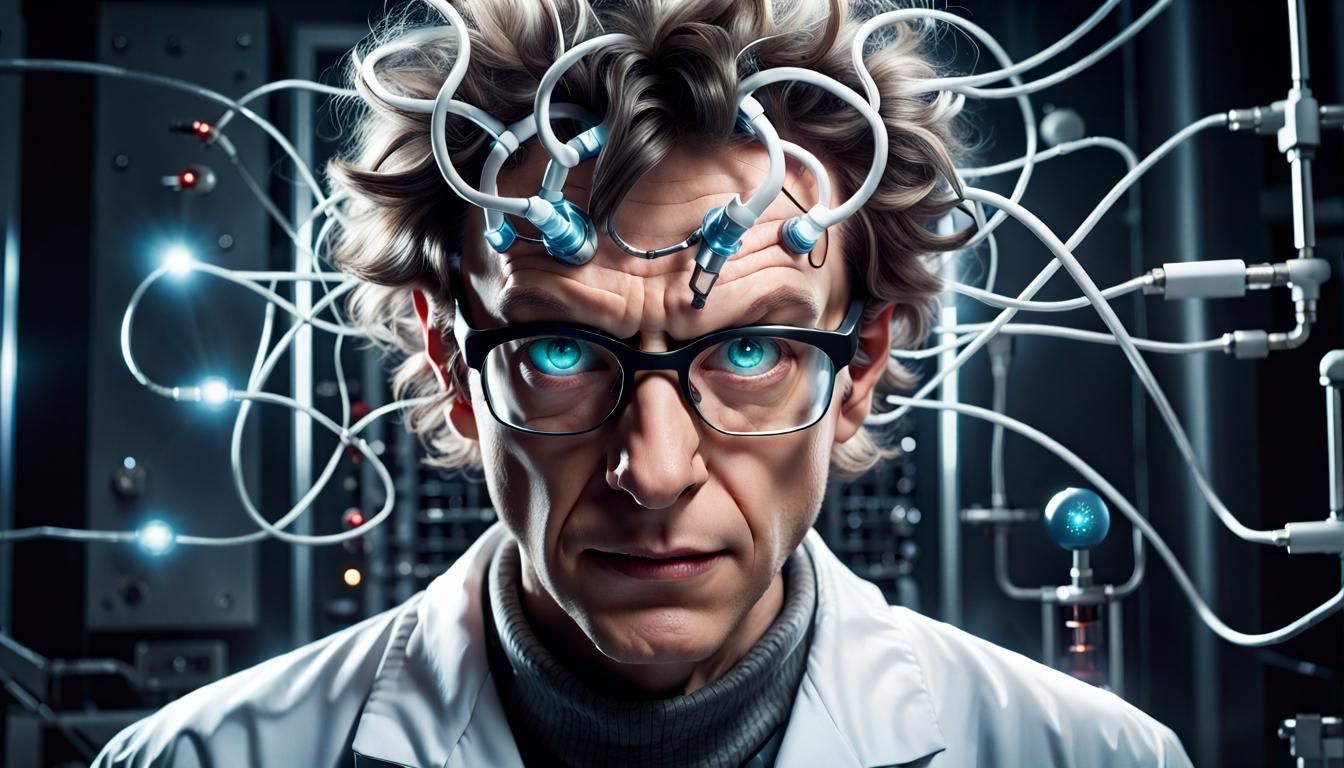 Evil Scientist Controls Minds With Nano-Chip Technology