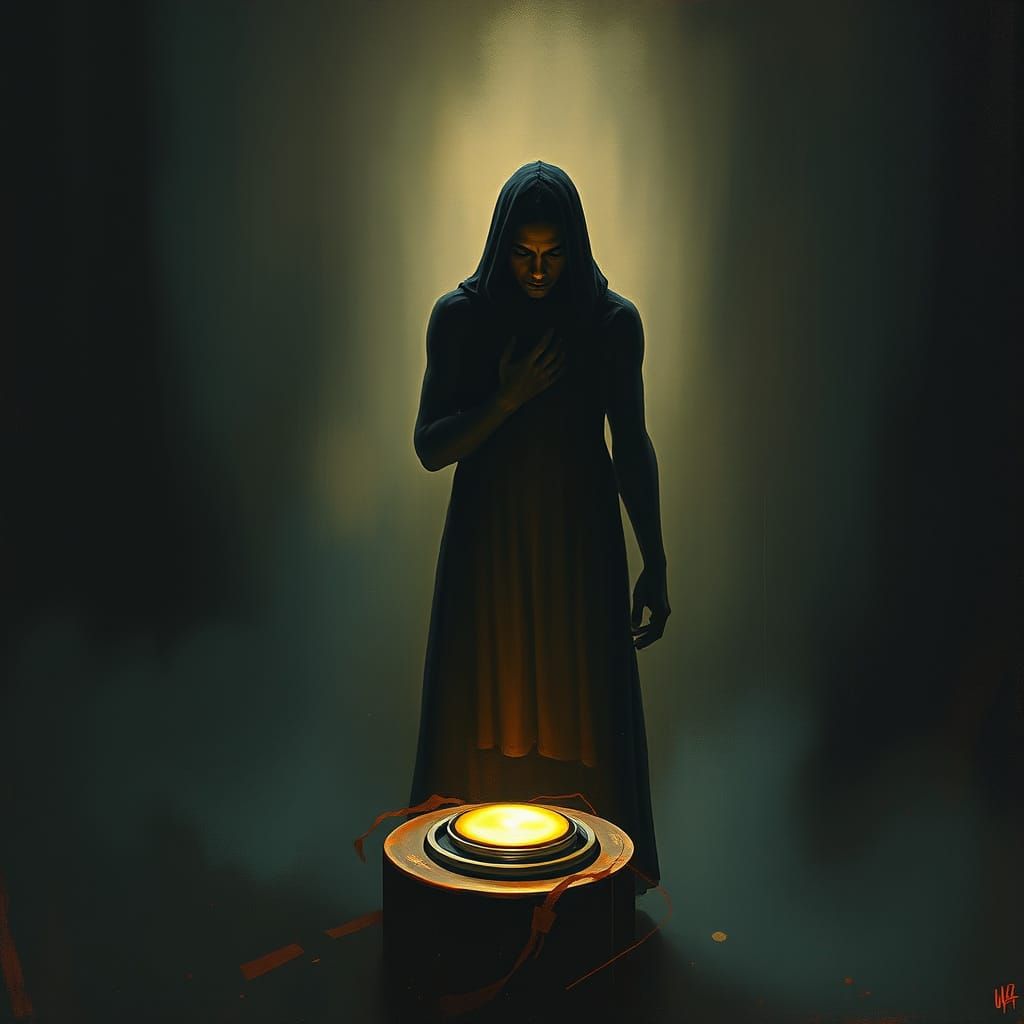 Contemplating the Fateful Decision in a Haunted Realm