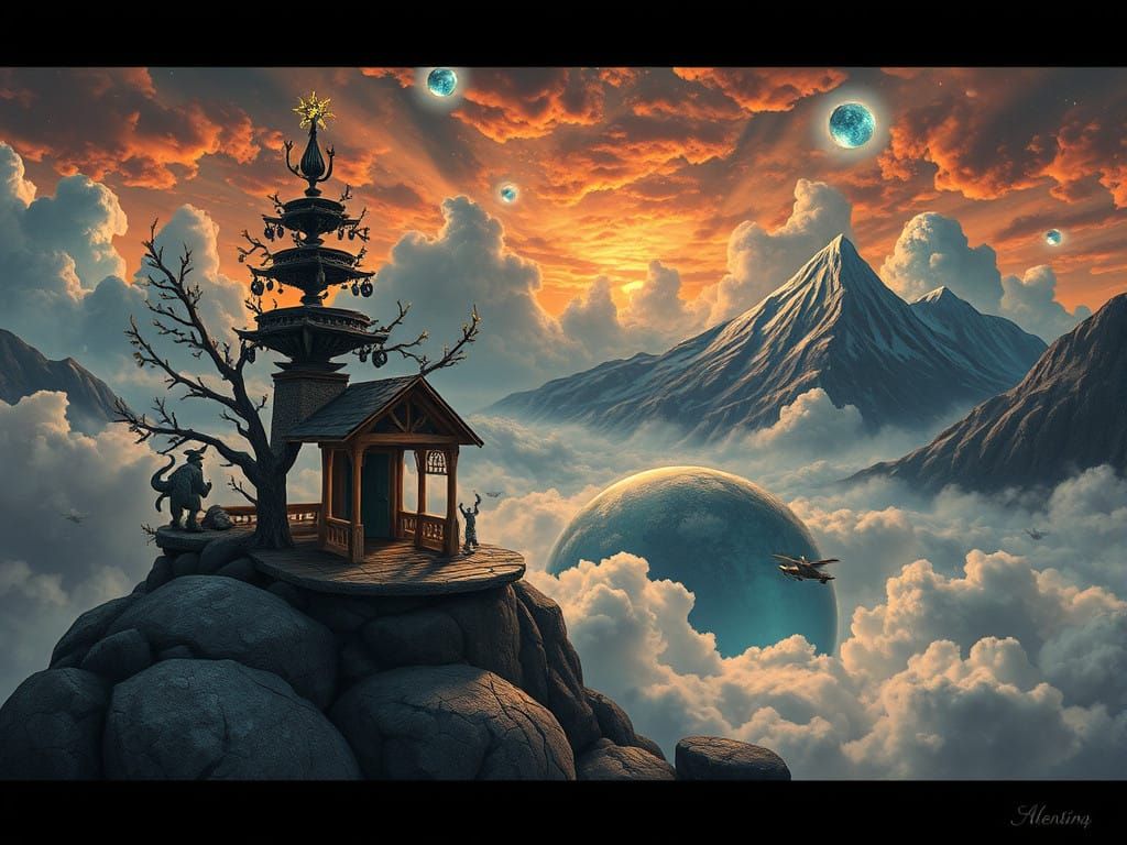 Surreal Manifestation of Time in a Dreamlike State