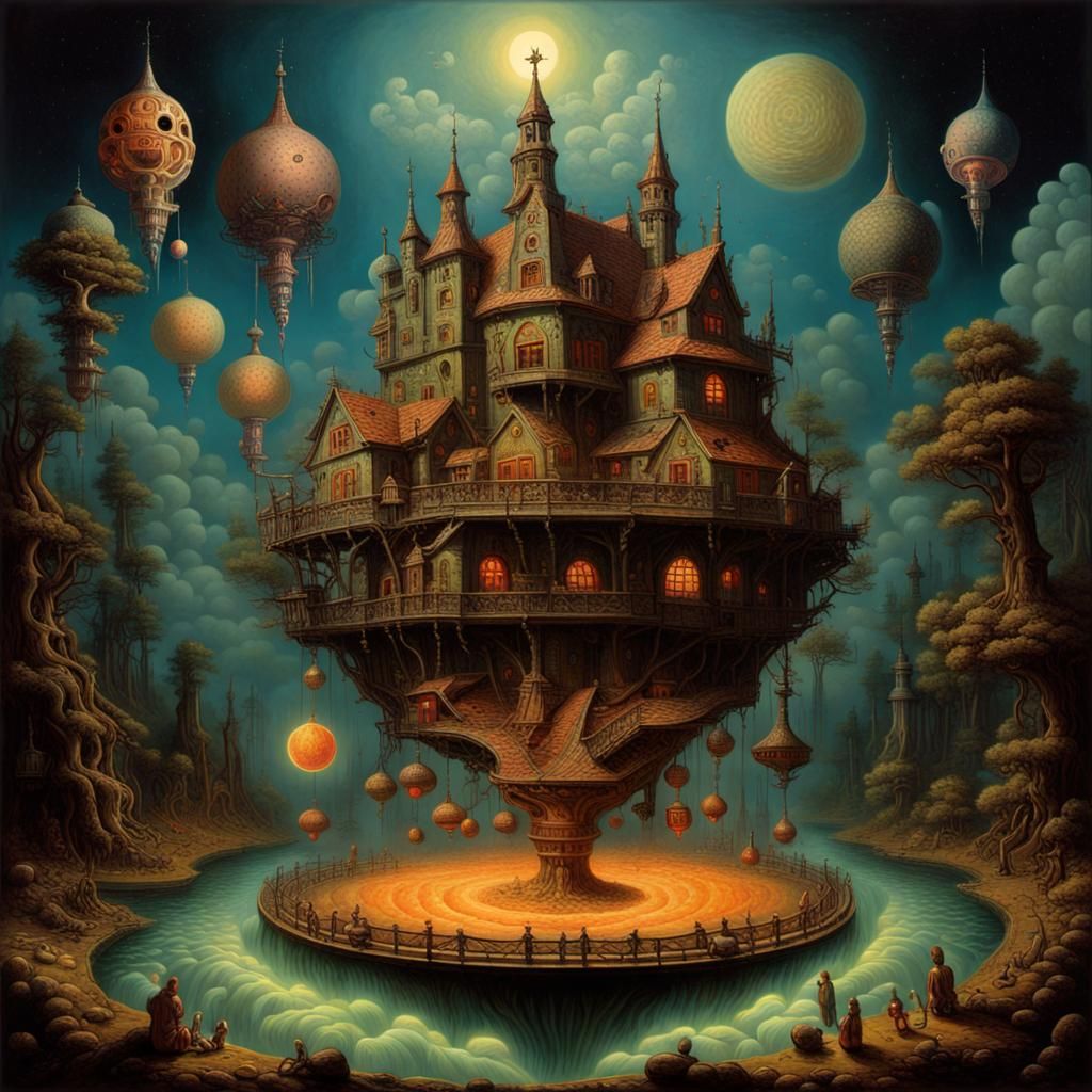 Nightmarish Dreamscape: A Surrealist Federation