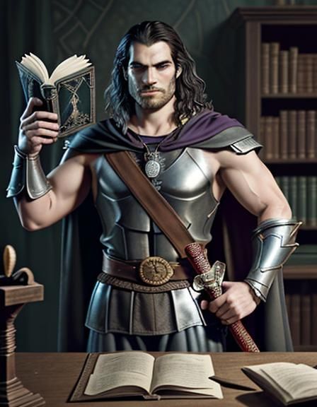 The Witcher: A Magical DnD Character Art