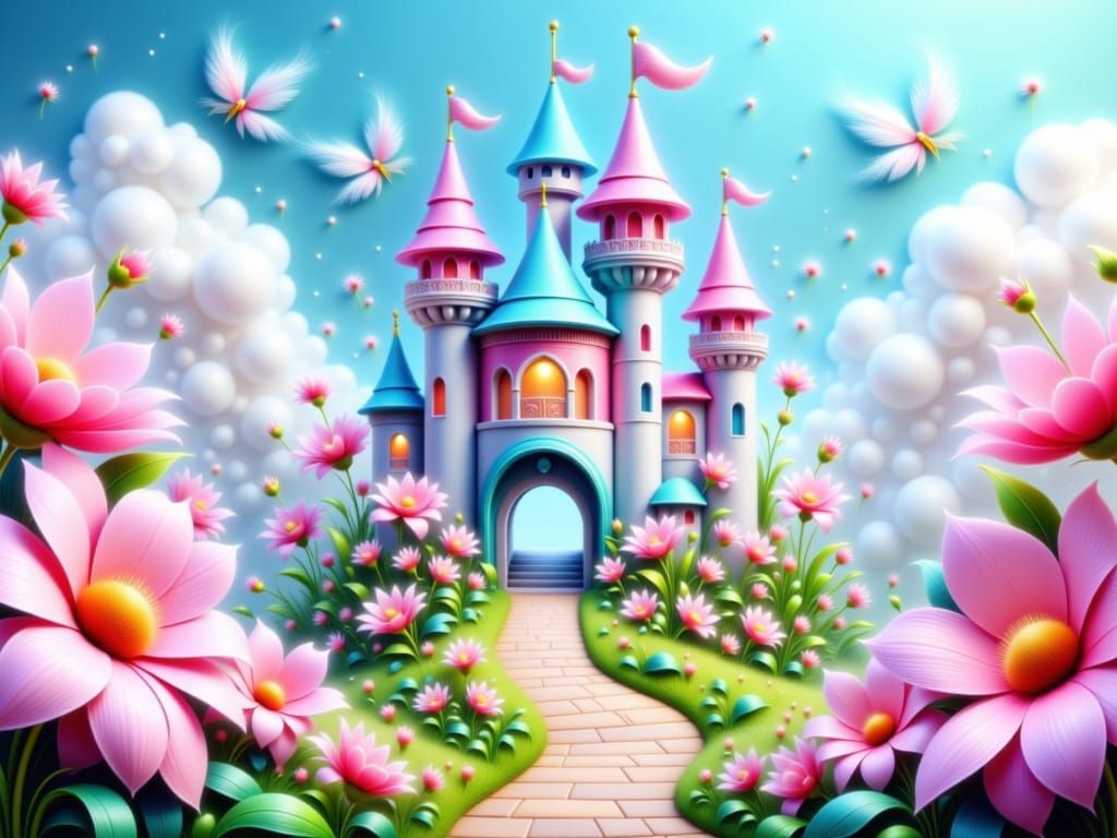 Flower castle 6