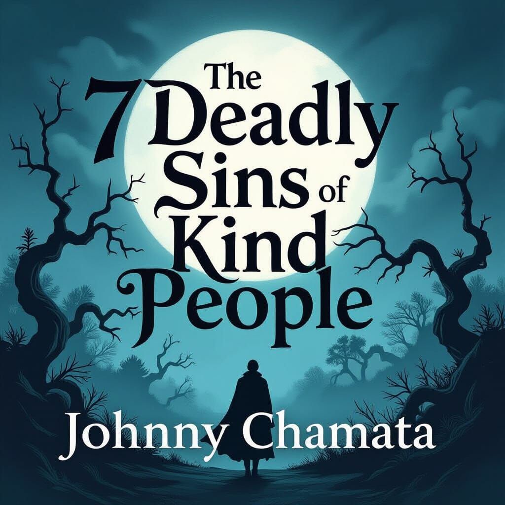 Dark Fantasy Ebook Cover: 7 Deadly Sins