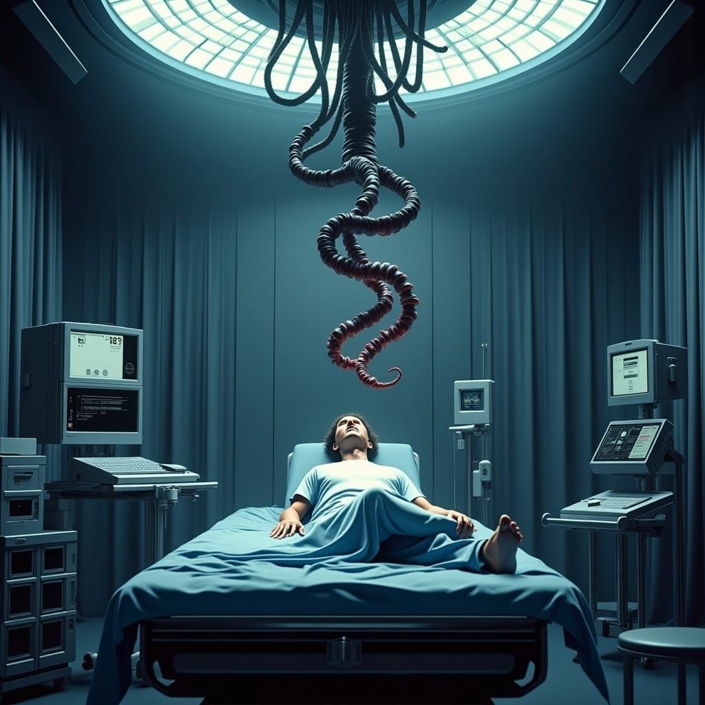 Ilithid Transformation in Biomechanical Style