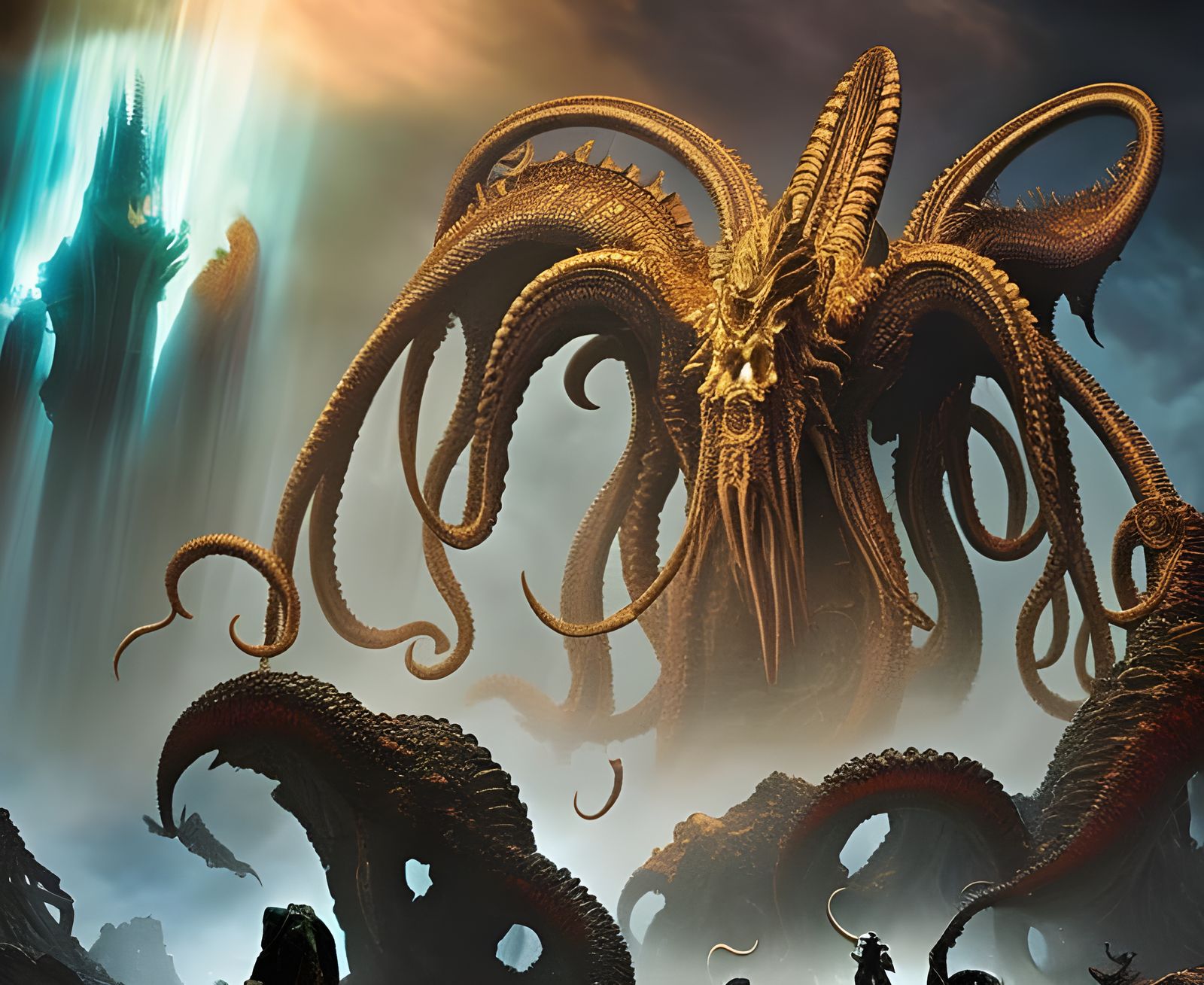 Cthulhu on the Shore