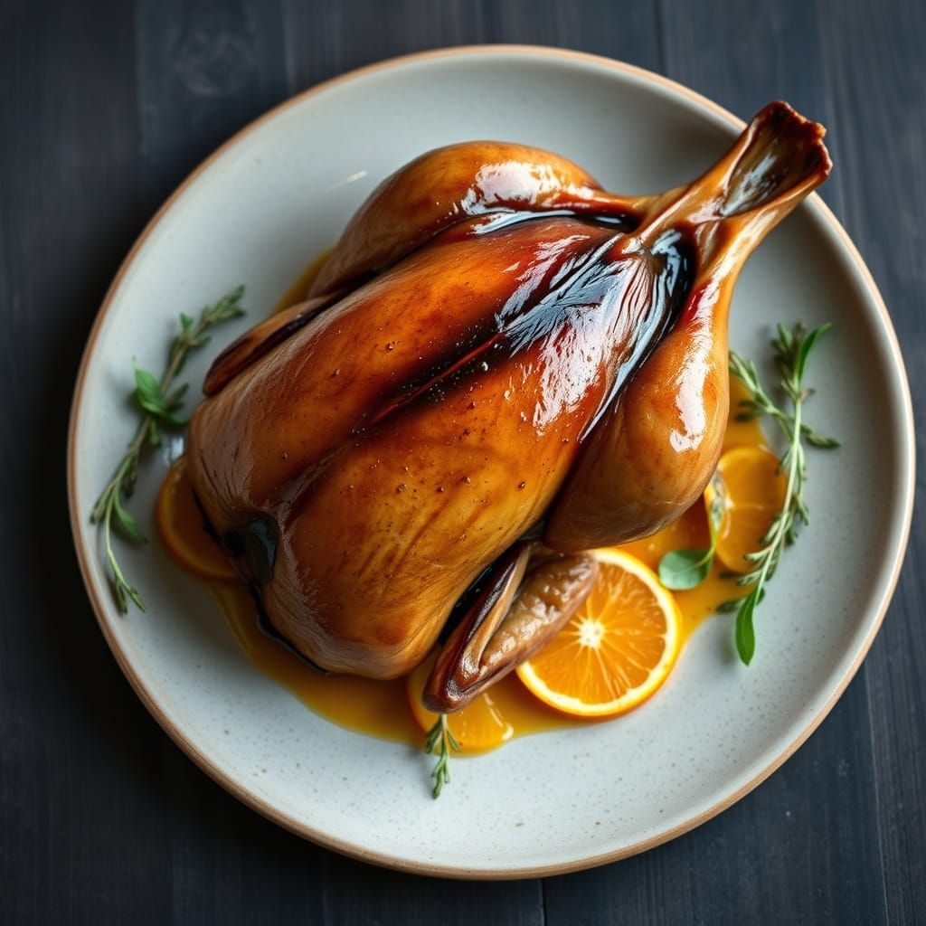 Duck à l'orange  ...