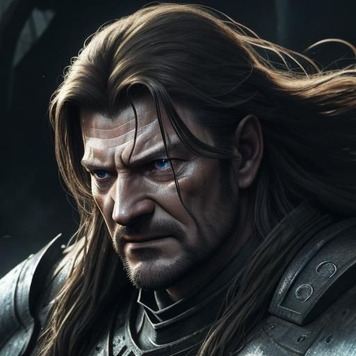 Boromir's Crushed Foot: Hyper-Realistic Cinematic Still