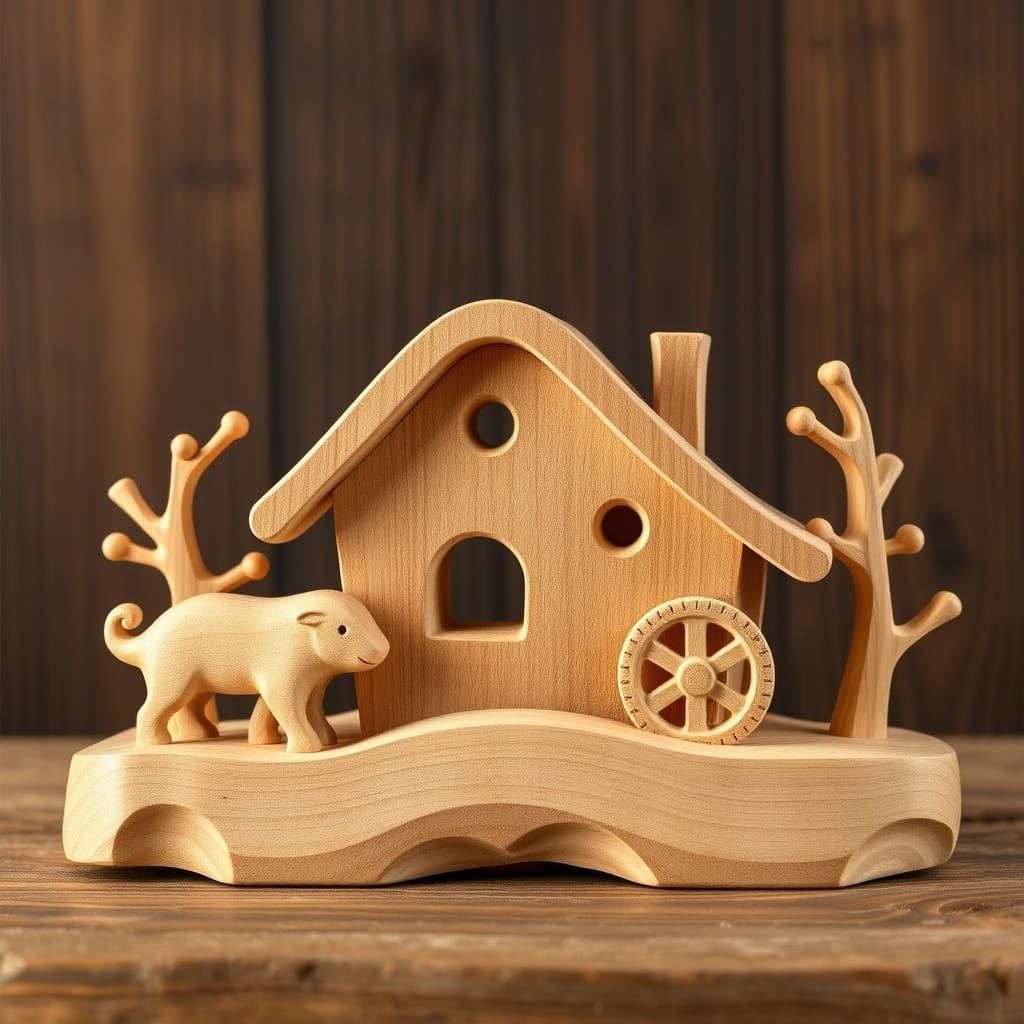 Handcrafted Wooden Toys for Children