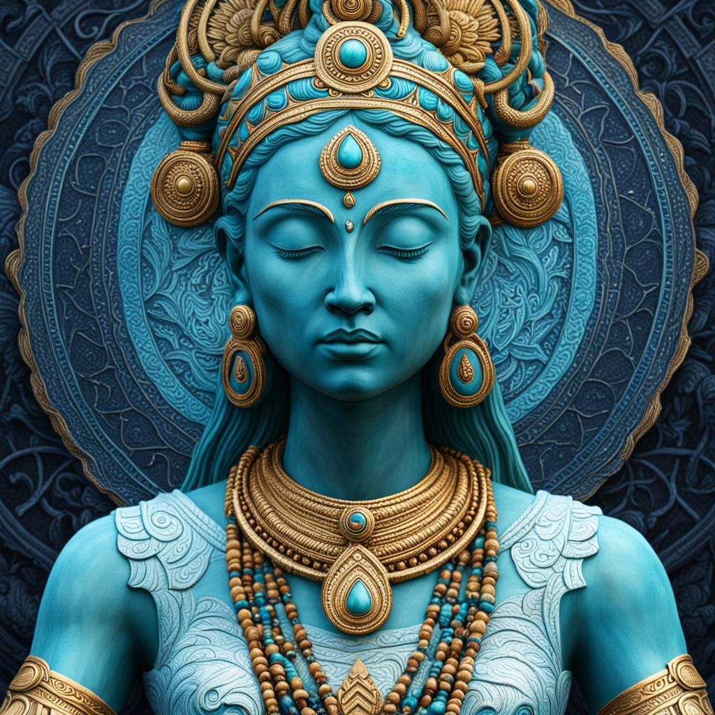 Goddess of Peace: An AI-Generated Image