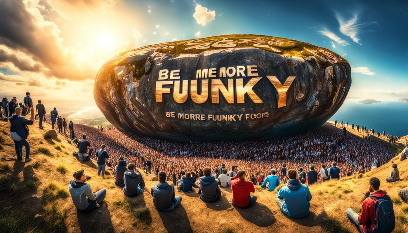 Cliffside Rock Inscription Bathed in Glorious Light